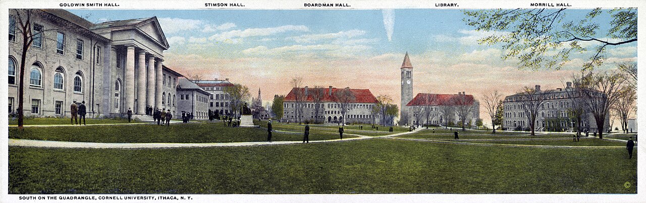 South on the Quadrangle, Cornell University, Ithaca, N.Y. LCCN2013647107