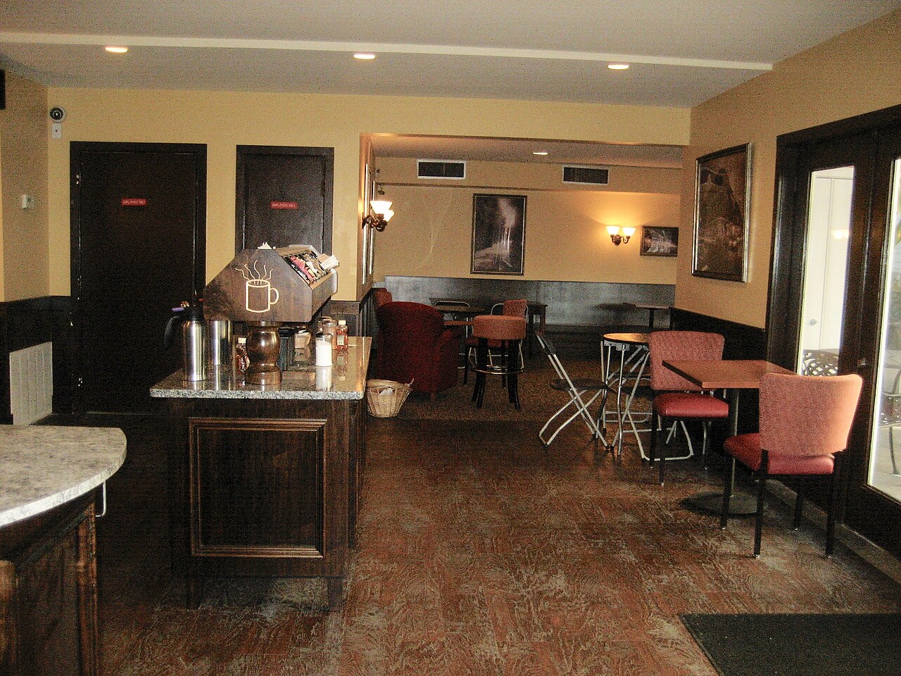 PJs Coffee Maple Street Interior Rennovation New Orleans 2009