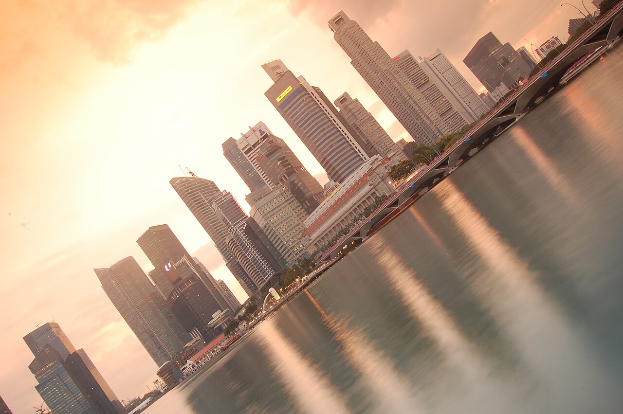 View of Singapore City Skyline From Esplanade (5381402574)