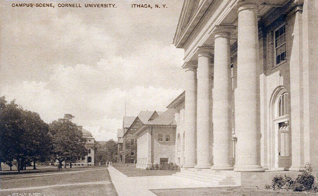 Cornell University - Campus Scene, Arts Quadrangle