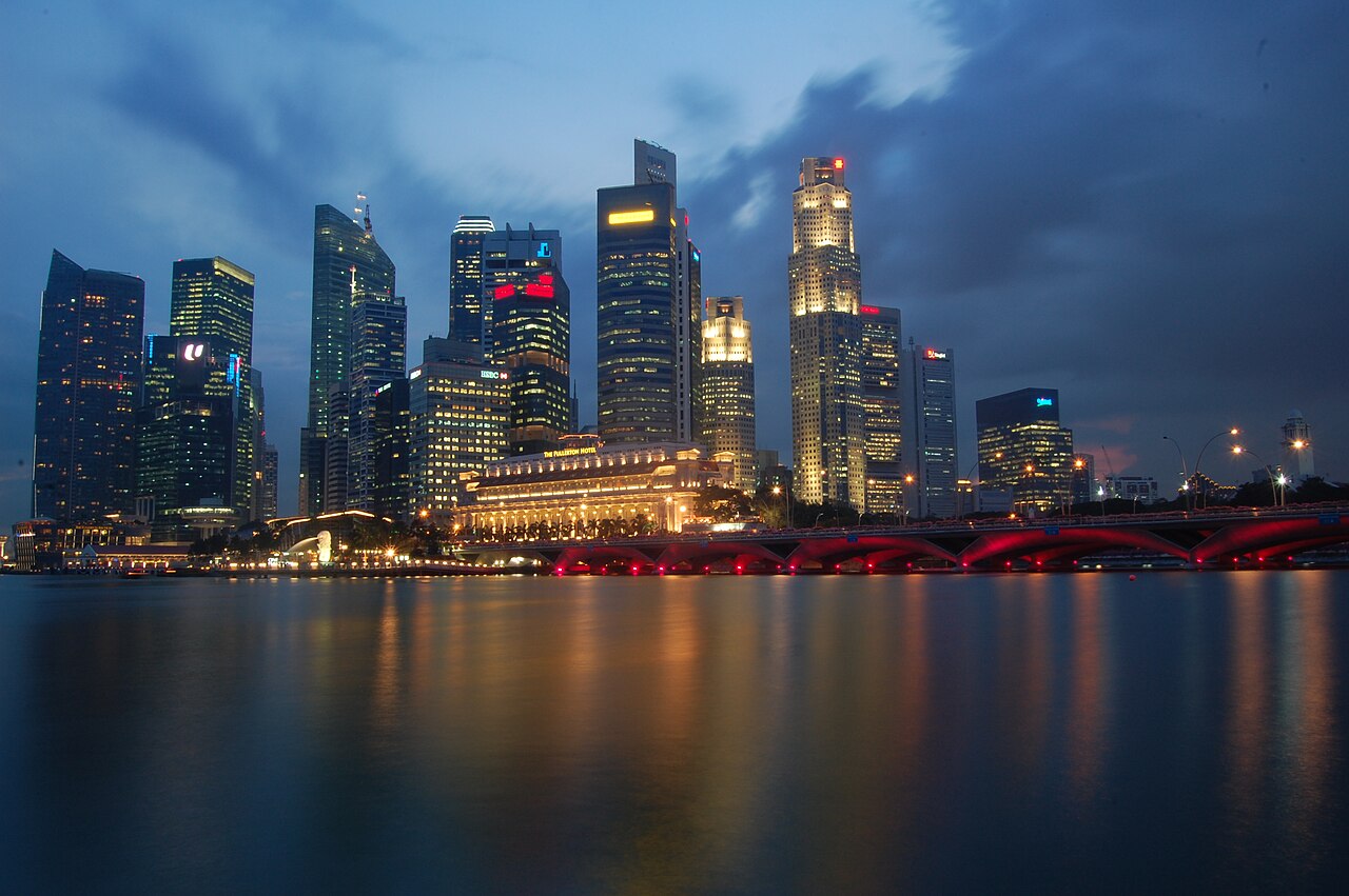 View of Singapore City Skyline From Esplanade (5380848927)