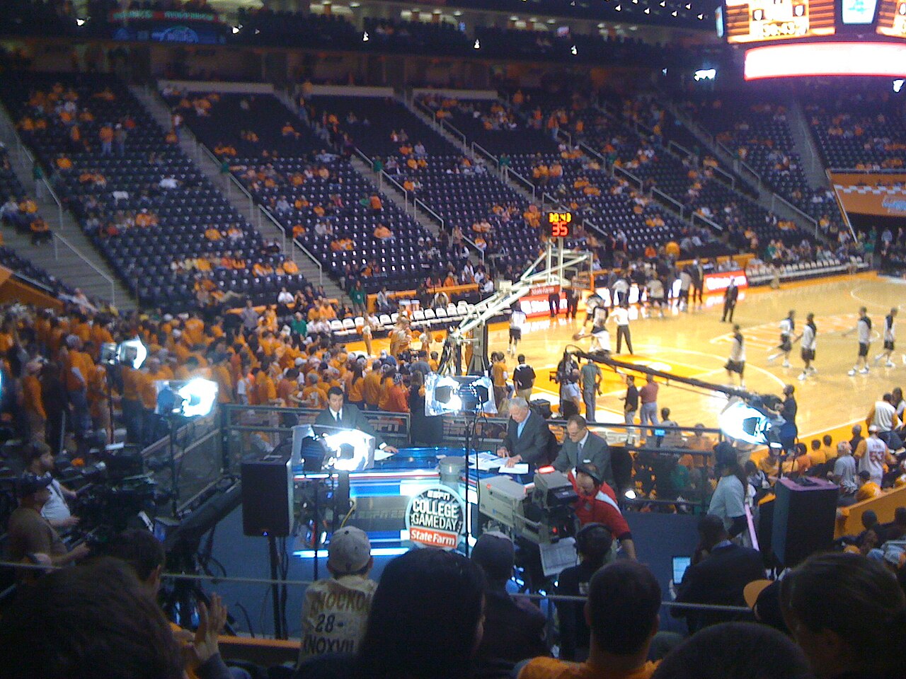 College GameDay (basketball) crew, Knoxville TN (15 01 2011)