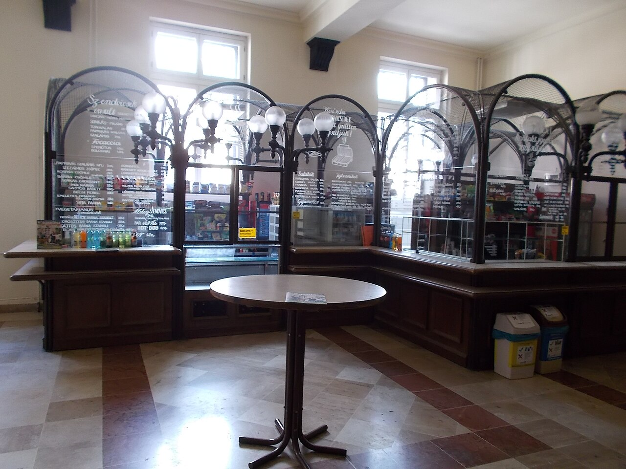 Corvinus University, cafeteria, 2017 Ferencváros