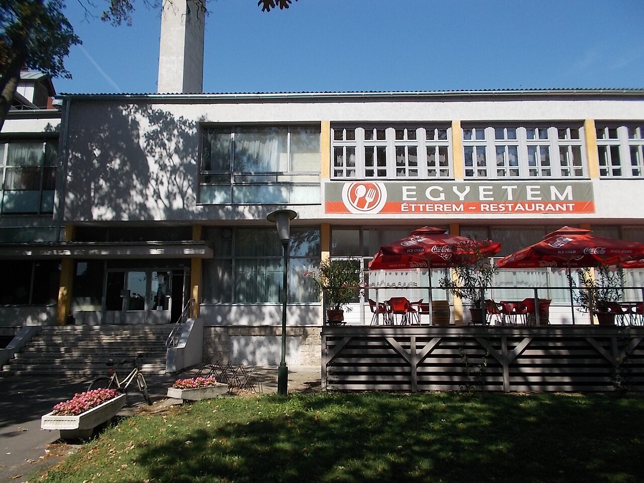 Széchenyi István University, Faculty of Agricultural and Food Science, university cafeteria, 2017 Mosonmagyaró